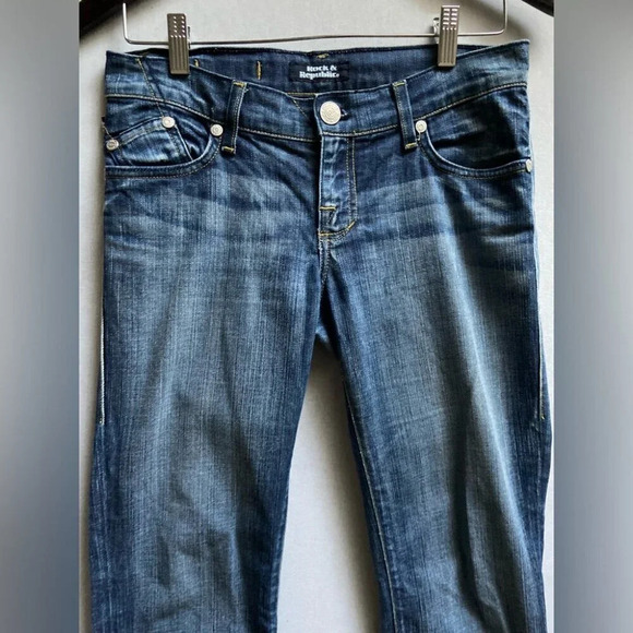 Rock & Republic Flare Jeans sz 26 - Picture 3 of 12